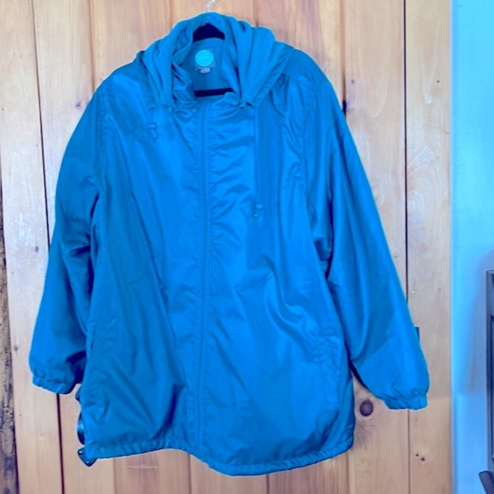 Women's Three Season Storm Jacket TOTES 3x Turquoise